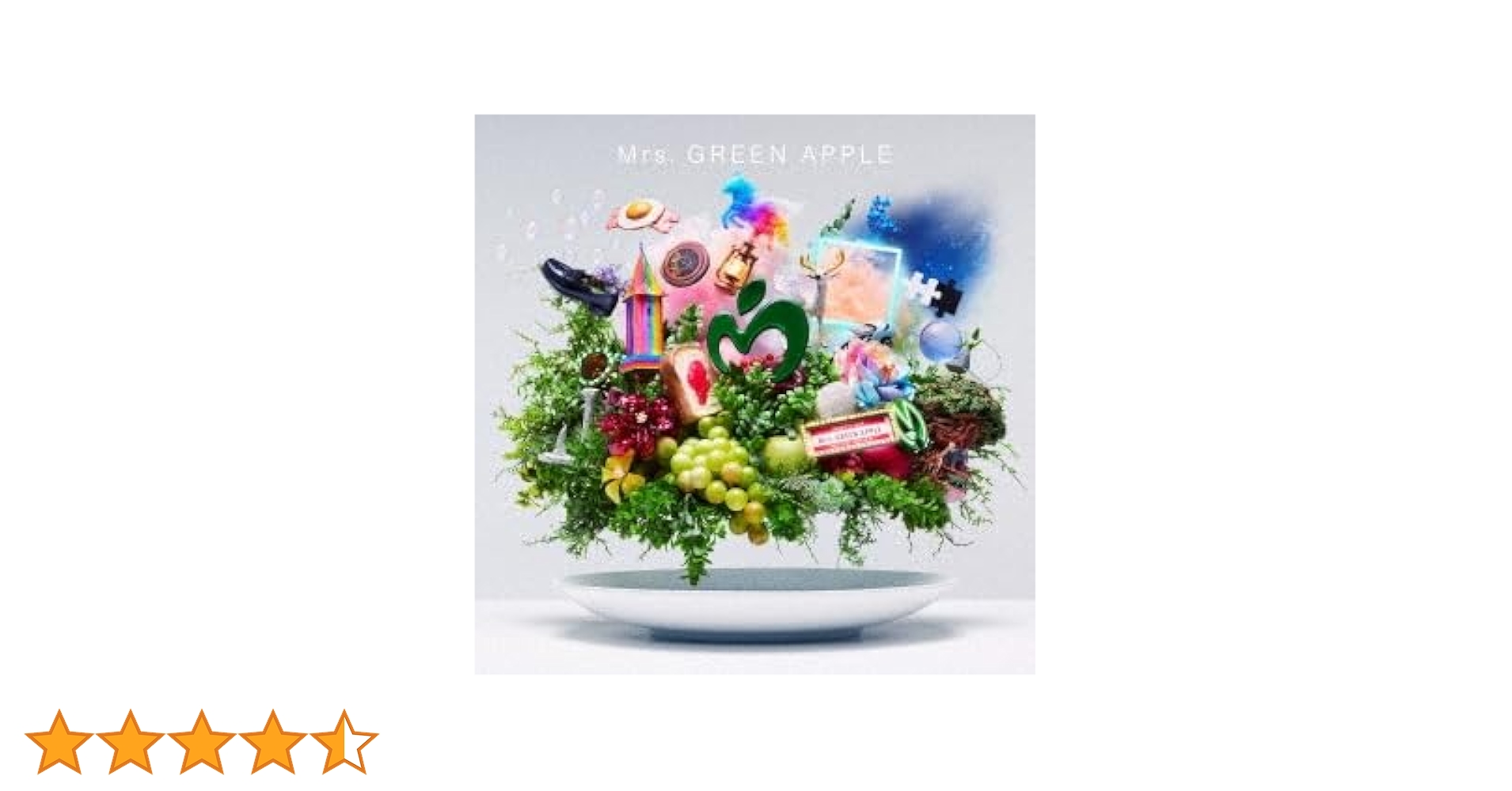 Mrs. GREEN APPLEベストアルバム『5 』(初回限定盤CD＋DVD) Amazon.co.jp: 【予約特典付き】 10 Mrs. GREEN APPLE ベスト